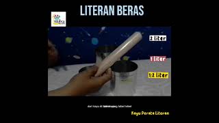 Literan Beras Ukuran 2 Liter 1 Liter dan 1/2 Liter