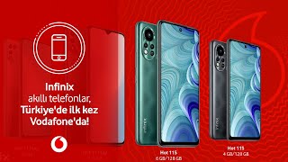 Infinix akıllı telefonlar, Türkiye'de ilk kez Vodafone'da!