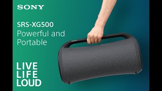 Sony SRS-XG500 Muzikos centras