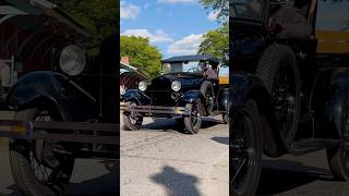 Ford Model A Antique Drive By Engine Sound Old Car Festival Greenfield Village 2024