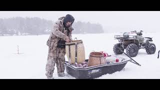 Ice Fishing in Tupper Lake