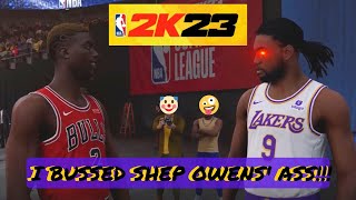 NBA 2K23 MyCareer Gameplay First Time Playthrough | Shep Owens Can't See Me