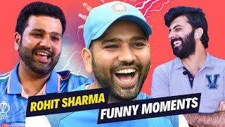 Rohit Sharma Funny Moments | Thug Life | Bsn Reaction