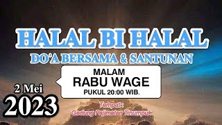 HALAL BI HALAL Dengan Do'a Bersama Dan SANTUNAN