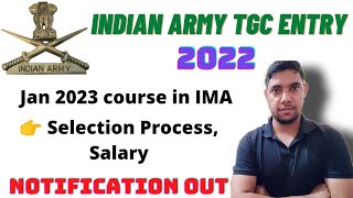 Indian Army TGC 136 Recruitment Notification 2022 | Complete Information