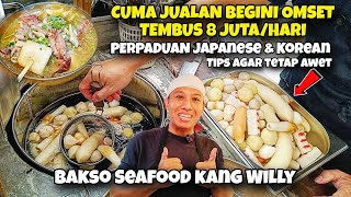 OMSET TEMBUS 8 JUTA/HARI CUMA JUALAN INI,IDE JUALAN BAKSO SEAFOOD PALING LARIS