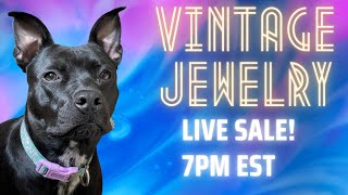 Live Vintage Sale 7pm EST - Weiss - Corocraft - Vendome - Juliana - HIGH END VINTAGE JEWELRY!!