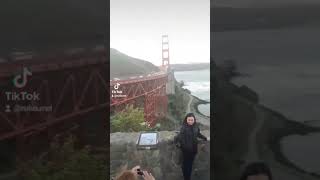 Um dia qualquer na Golden Gate | A random day at the Golden Gate Bridge