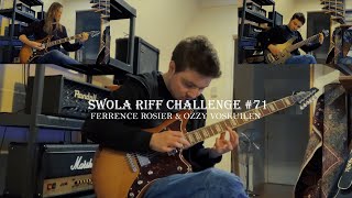 SWOLA Riff Challlenge #71 | Ferrence Rosier & Ozzy Voskuilen | BARITONE METAL