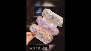 Cute hair clips #shorts