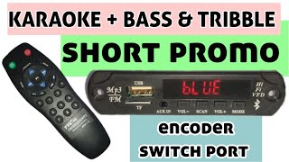 हिंदी | FM BLUETOOTH MODULE WITH KARAOKE  BASS TRIBLE & EXTRA EQUALIZER | IMPORTED | LATEST |