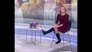 Dylan Dreyer in suede boots - 11-Feb-2021