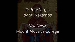 O Pure Virgin  - Vox Nova