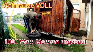 1000 Watt Motoren verbaut/Eco-Worthy Solaranlage für den Blauen