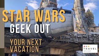 All things Star Wars! How to Geek our on Your Next Vacation.