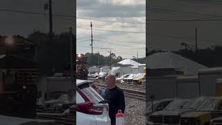 More idiots walking and stopping in front of train!