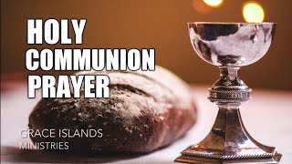 Holy Communion prayer.( In English)