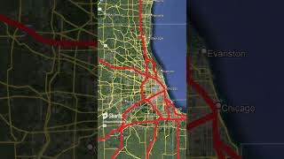 A Guide To Chicago's Freeways #geography