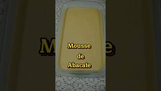 👆👆👆👆Mousse de Abacate 🥑