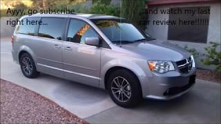 2017 Dodge Grand Caravan startup, engine and in-depth tour