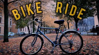 Cycling From Allee Center To Domplatz And Elbe River Magdeburg Germany | Bike Ride | SaadVentures