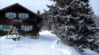 Schneeschuhtour zur Kappeler Alp und Hündeleskopfhütte  (Allgäu)