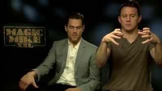 Interview with Channing Tatum & Matt Bomer for Magic Mike XXL, "Buzz" OTE TV