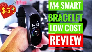 The Best M4 Smart Band unboxing and test review app smart bracelet your health steward 2020