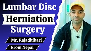 Lumbar Disc herniation surgery | Slip Disc Treatment In Delhi, India