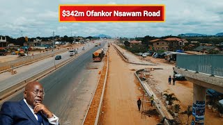 Watch How Ghana's 33.4km Ofankor Nsawam Road Expansion Project Is FINALLY Taking Shape