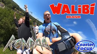 Riding KONDAA at WALIBI BELGIUM 17 TIMES (+600th Coaster) Walibi Belgium, 2023 Europe Trip Part 4!