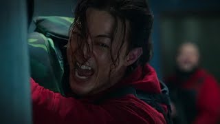 Denver VS Cha Moohyuk Fight Scene | Money Heist Korea Part 2