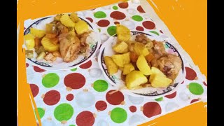 131/куриная голень с овощами в рукаве