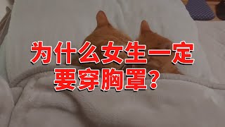 为什么女生一定要穿胸罩？ #今日话题  #每日段子