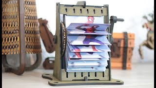 🔥😡 SPIDER-MAN Flip Book MACHINE - Ensamble /laser cutting