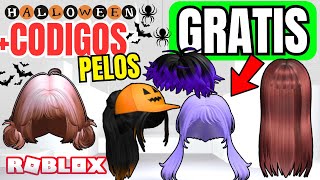 HALLOWEEN PELOS GRATIS EN ROBLOX UGC LIMITEDS CÓDIGOS