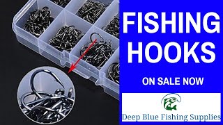 🤩 The Ultimate Fishing Hooks: 500pcs for Every Fishing Need!