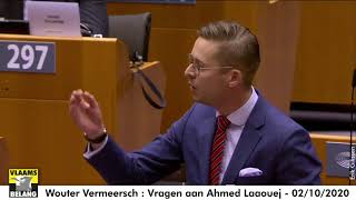 Wouter Vermeersch : Debat regeringsverklaring - Vragen aan Ahmed Laaouej - 02/10/2020