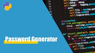 Python Simple Project #2 | Password Generator