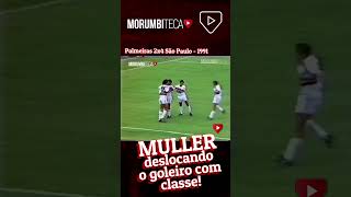 MULLER...nervoso na frente do goleiro!🔴⚪⚫ #golsdosaopaulofc #historiadosãopaulofc