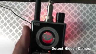 KAXYUYA Hidden Camera Detector RF Detector spy Camera Finder