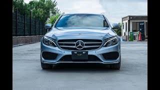 2017 MERCEDES BENZ C200 SILVER AMG