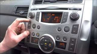 2012 TOYOTA VERSO CD PLAYER/STEREO