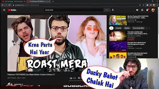 BABA OP Reaction on Duckybhai Video || Roast Mera || PSL Anthem