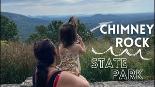 road trip 🚗 to Chimney Rock state park 🛣️