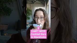 BEST Cocktail Bars in Stockholm, Sweden