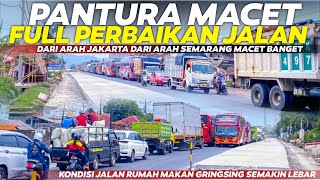 PERBAIKAN JALAN DI AKHIR TAHUN ❗PANTURA FULL MACET KARENA PERBAIKAN JALAN DIBEBERAPA TITIK PANTURA