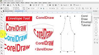 How to use Envelope Tool in CorelDraw