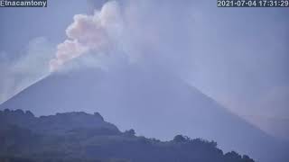 Etna nuovo parossismo 04 luglio 2021