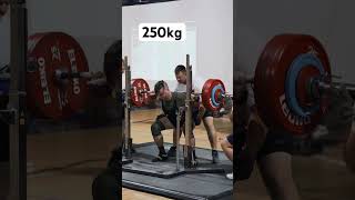 250kg #squat #shortvideo #short #gym #training